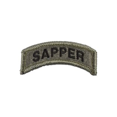 Patch SAPPER Tab VELCRO - FOLIAGE