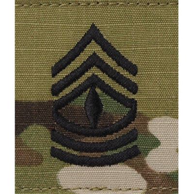Patch Dienstgrad First Sergeant E8 VELCRO OCP®