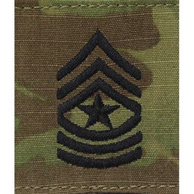 Patch Dienstgrad Sergeant Major E9 VELCRO OCP®