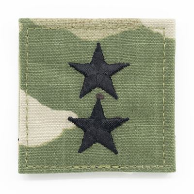 Patch Dienstgrad Major General O-8 velcro OCP®