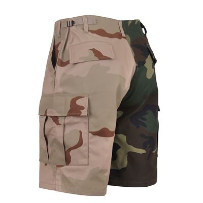 Shorts zweifarbig BDU WOODLAND/3-COL DESERT CAMO