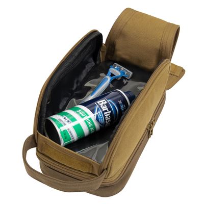 Hygienetasche DELUXE TRAVEL KIT COYOTE