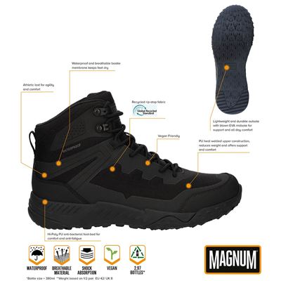 Stiefeletten Ultima 6.0 WP SCHWARZ