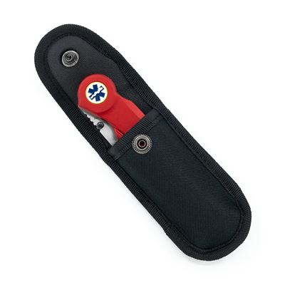 Klappmesser SEG-2 MEDIC Kombiklinge ROT