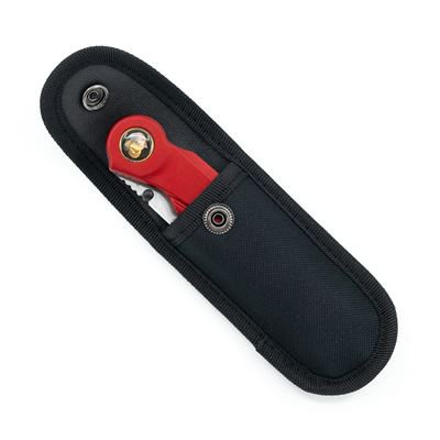 Klappmesser SEG-2 FIREFIGHTER Kombiklinge ROT