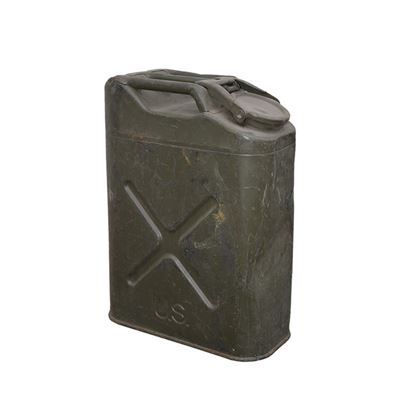 US Vietnam Wasserkanister aus Blech gebraucht