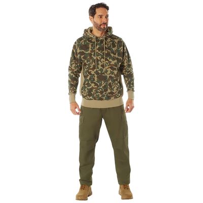 Pullover EVERY DAY HOODIE mit Kapuze FRED BEAR CAMO