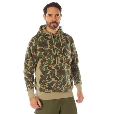 Pullover EVERY DAY HOODIE mit Kapuze FRED BEAR CAMO
