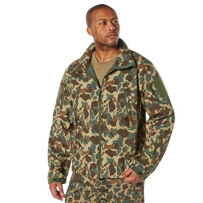 Softshelljacke TACTICAL mit Kapuze FRED BEAR CAMO