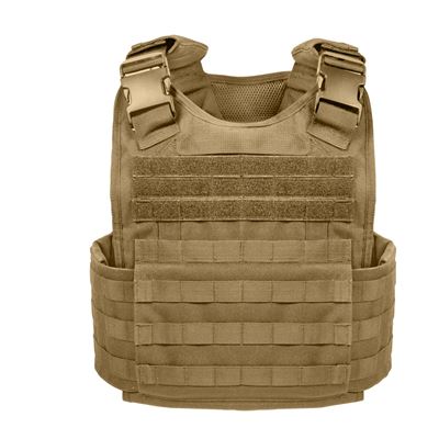 Plate Carrier MOLLE Plattenträger COYOTE Übergröße