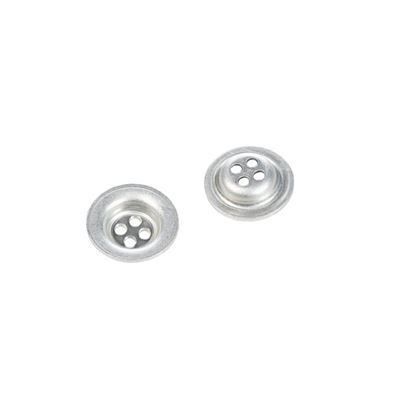 Knopf für NVA/BW Zelt, silber, ø 17 mm