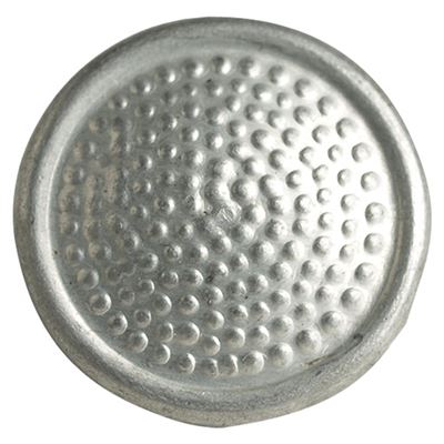 Knopf NVA Schulterknopf ALU Silber 16 mm