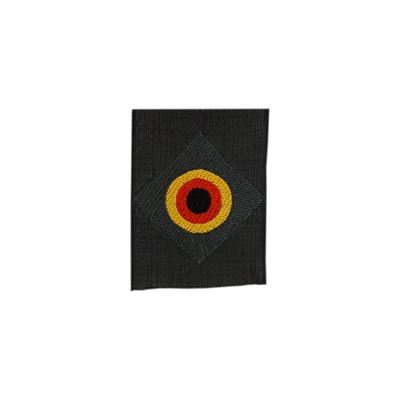 Aufnäher BW-Schleife im Rhombus GRAU