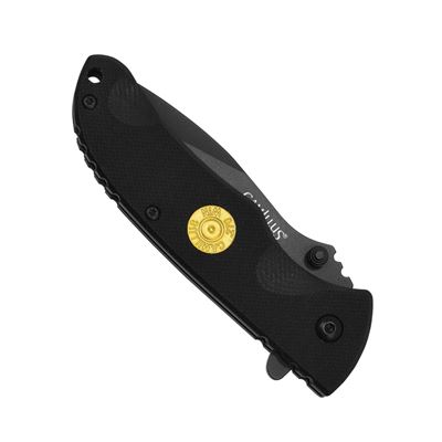 Klappmesser CENTERFIRE® .270 glatte Klinge SCHWARZ