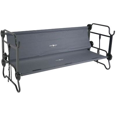 Bett/Etagenbett CAM-O-BUNK L anthrazit DISC-O-BED 19791A-L 2