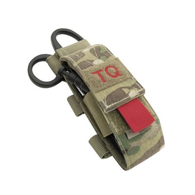 Pouch MOLLE TQ für Tourniquet und Scheere MULTICAM