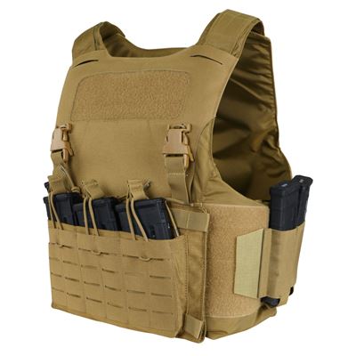 Plate Carrier LCS VANQUISH LT Plattenträger COYOTE BROWN