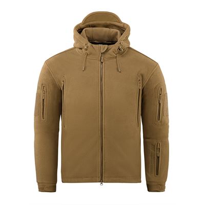 Windblock DIVISION Gen.II Fleecejacke mit Kapuze COYOTE M-TAC 20413017 28