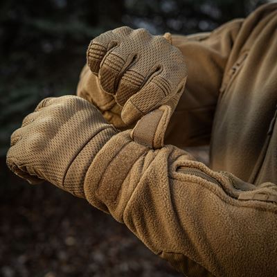 Windblock DIVISION Gen.II Fleecejacke mit Kapuze COYOTE M-TAC 20413017 13