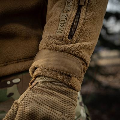 Windblock DIVISION Gen.II Fleecejacke mit Kapuze COYOTE M-TAC 20413017 12