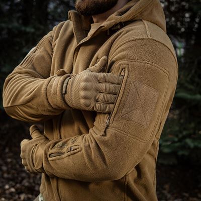 Windblock DIVISION Gen.II Fleecejacke mit Kapuze COYOTE M-TAC 20413017 11