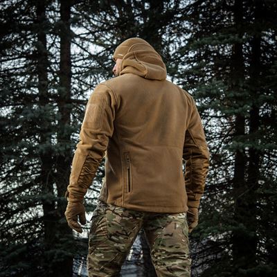 Windblock DIVISION Gen.II Fleecejacke mit Kapuze COYOTE M-TAC 20413017 5