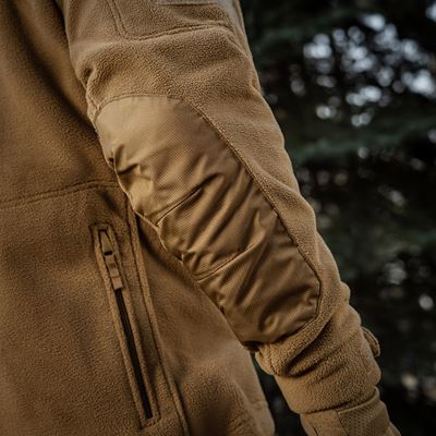 Windblock DIVISION Gen.II Fleecejacke mit Kapuze COYOTE M-TAC 20413017 4