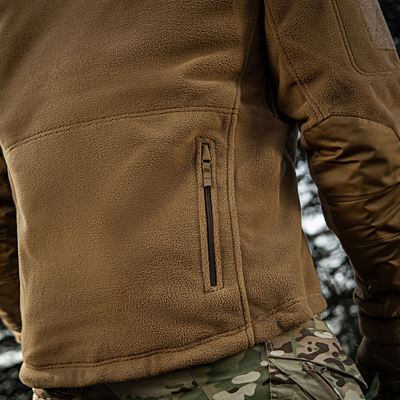 Windblock DIVISION Gen.II Fleecejacke mit Kapuze COYOTE M-TAC 20413017 3