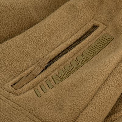 Windblock DIVISION Gen.II Fleecejacke mit Kapuze COYOTE M-TAC 20413017 20