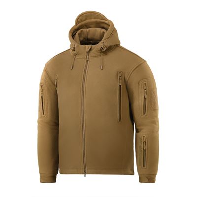 Windblock DIVISION Gen.II Fleecejacke mit Kapuze COYOTE