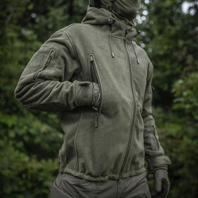 Windblock DIVISION Gen.II Fleecejacke mit Kapuze GRÜN M-TAC 20413062 16