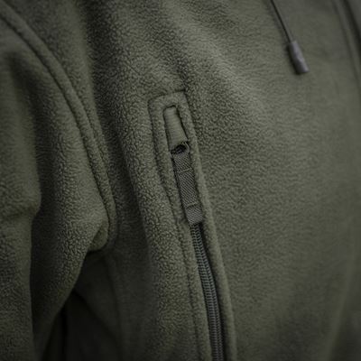 Windblock DIVISION Gen.II Fleecejacke mit Kapuze GRÜN M-TAC 20413062 14