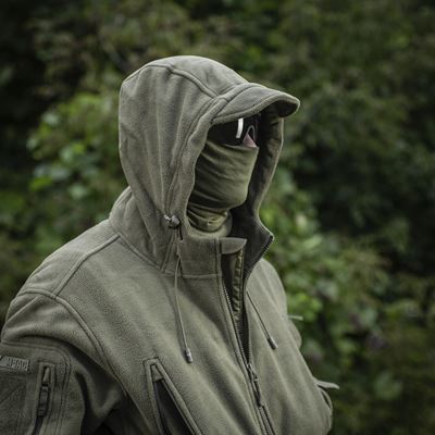 Windblock DIVISION Gen.II Fleecejacke mit Kapuze GRÜN M-TAC 20413062 12