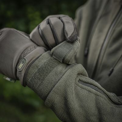 Windblock DIVISION Gen.II Fleecejacke mit Kapuze GRÜN M-TAC 20413062 10