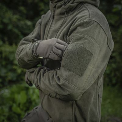 Windblock DIVISION Gen.II Fleecejacke mit Kapuze GRÜN M-TAC 20413062 9