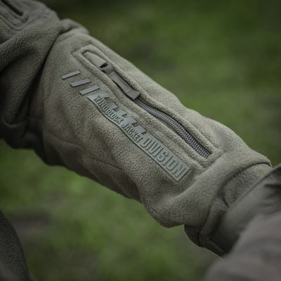 Windblock DIVISION Gen.II Fleecejacke mit Kapuze GRÜN M-TAC 20413062 6