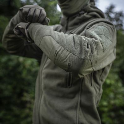 Windblock DIVISION Gen.II Fleecejacke mit Kapuze GRÜN M-TAC 20413062 5