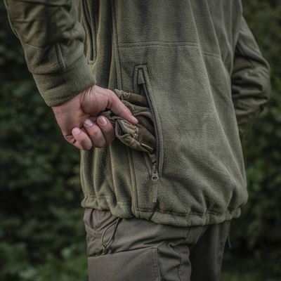 Windblock DIVISION Gen.II Fleecejacke mit Kapuze GRÜN M-TAC 20413062 4