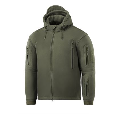 Windblock DIVISION Gen.II Fleecejacke mit Kapuze GRÜN