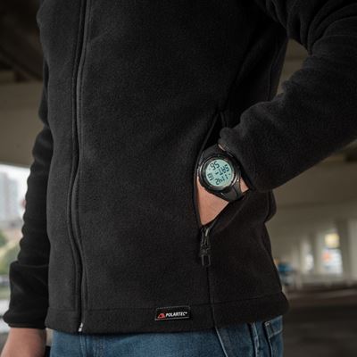 Kapuzenpullover mit Reißverschluss NORD Polartec® Fleece SCHWARZ M-TAC 20467002 10