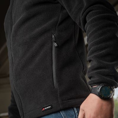 Kapuzenpullover mit Reißverschluss NORD Polartec® Fleece SCHWARZ M-TAC 20467002 8