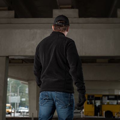 Kapuzenpullover mit Reißverschluss NORD Polartec® Fleece SCHWARZ M-TAC 20467002 15