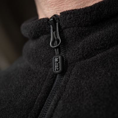 Kapuzenpullover mit Reißverschluss NORD Polartec® Fleece SCHWARZ M-TAC 20467002 12