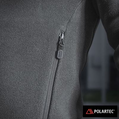 Kapuzenjacke mit Reißverschluss NORD Fleece Polartec® DARK GREY M-TAC 20467012 6
