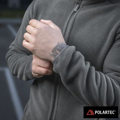 Kapuzenjacke mit Reißverschluss NORD Fleece Polartec® DARK GREY M-TAC 20467012 5