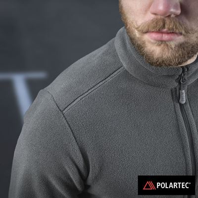 Kapuzenjacke mit Reißverschluss NORD Fleece Polartec® DARK GREY M-TAC 20467012 4