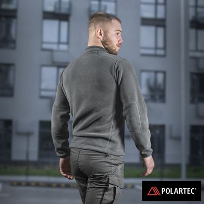Kapuzenjacke mit Reißverschluss NORD Fleece Polartec® DARK GREY M-TAC 20467012 12
