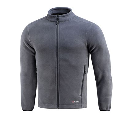 Kapuzenjacke mit Reißverschluss NORD Fleece Polartec® DARK GREY