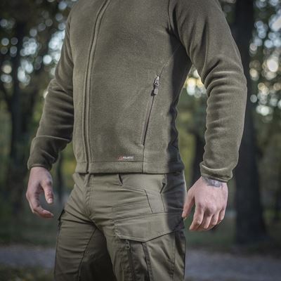 Kapuzenjacke mit Reißverschluss NORD Fleece Polartec® DARK OLIVE M-TAC 20467048 14
