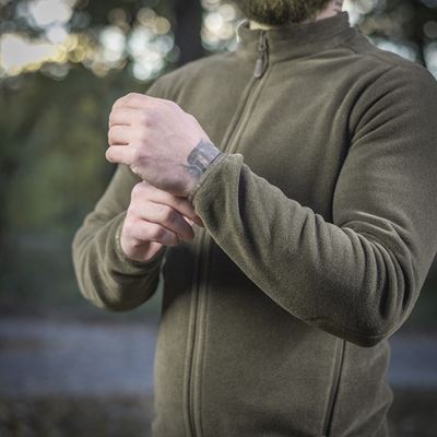 Kapuzenjacke mit Reißverschluss NORD Fleece Polartec® DARK OLIVE M-TAC 20467048 11